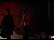 Blonda fututa anal de un mascat