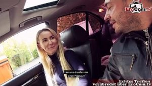 Curva se urca in masina la client si merg la padure pentru sex