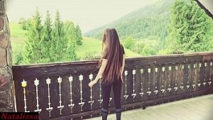 Natalissa e luata la pula de fratele cu erectie