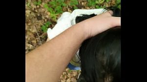 Muie in padure xxx romanesc