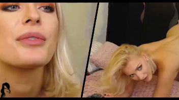 Romanca blonda fututa la videochat in pizda ei superba